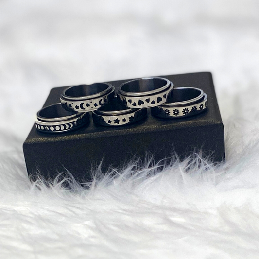 Anxiety Spinner Rings