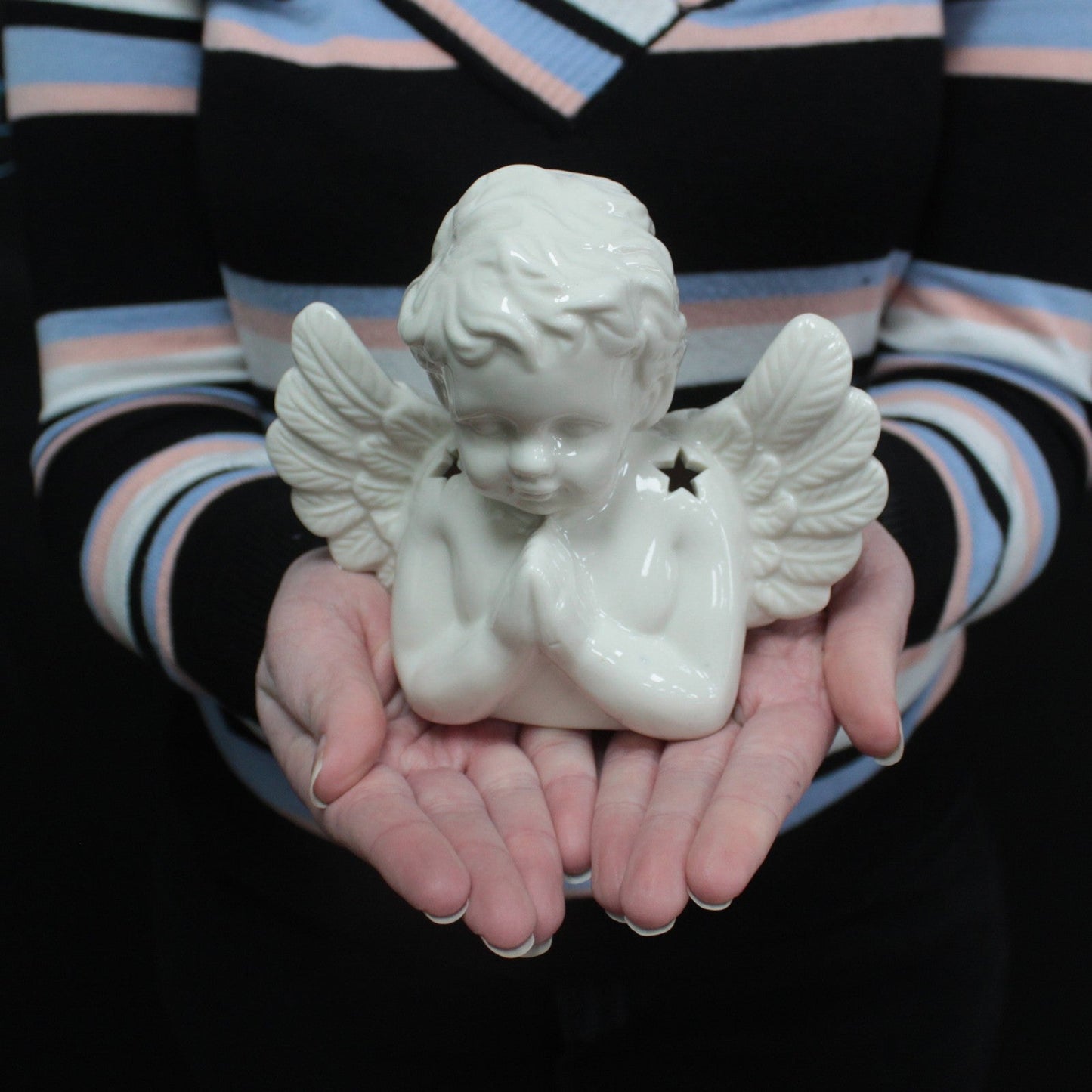 Angel Praying Oil Burner - White Oil Burners Soul Inspired