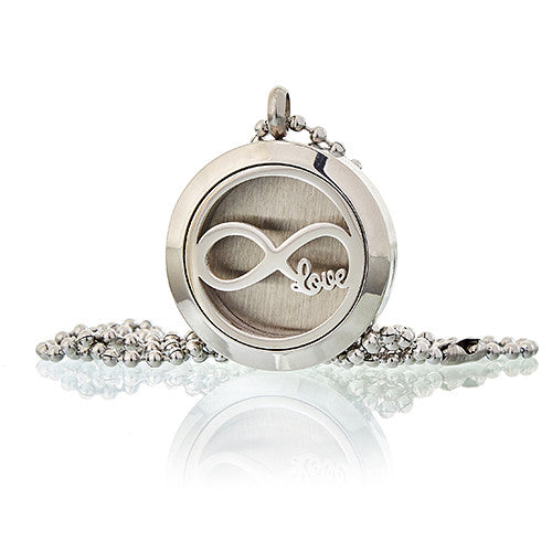 Aromatherapy Diffuser Necklace Aromatherapy Diffuser Necklace Soul Inspired Infinity Love 25mm