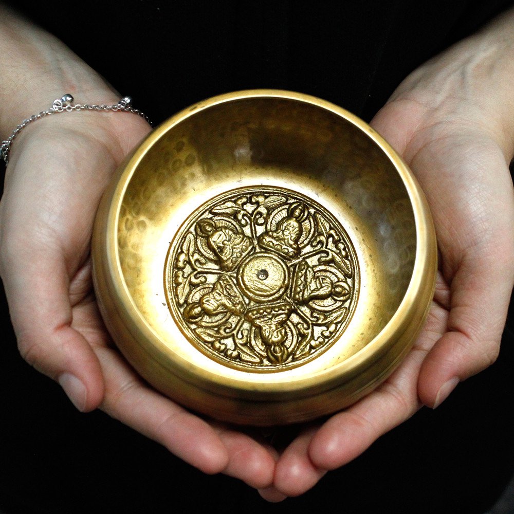 Five Buddha Singing Bowl Set - 10cm Singing Bowl Soul Inspired