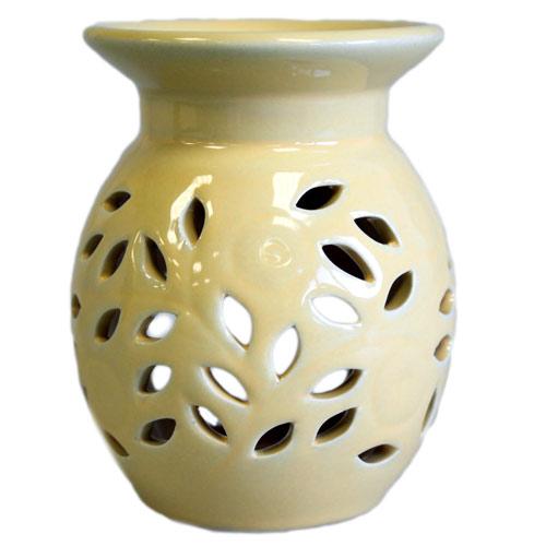 Floral Oil Burner Oil Burner Soul Inspired Orange