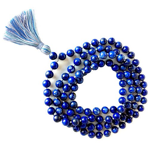 Gemstone Mala Beads Mala Beads Soul Inspired Lapis