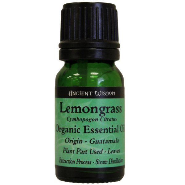 Lemongrass 100% Pure Essential Oil Essential Oil Soul Inspired Organic (10ml)