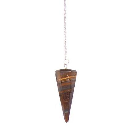 Magic Crystal Pendulum & Chain Pendulum Soul Inspired Tiger Eye