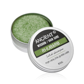 Solid Shampoo Bar 60g Solid Shampoo Ancient Wisdom Rhubarb