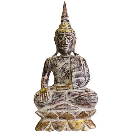 Albesia Buddha Statue Buddha Statue Soul Inspired 63cm Gold 