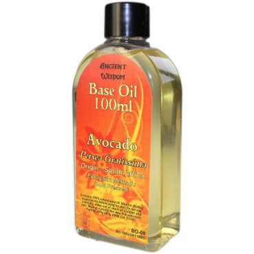 Aromatherapy Base Oils (100ml) Aromatherapy Base Oils Soul Inspired Avocado 