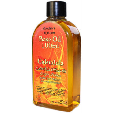 Aromatherapy Base Oils (100ml) Aromatherapy Base Oils Soul Inspired Calendula 