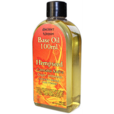 Aromatherapy Base Oils (100ml) Aromatherapy Base Oils Soul Inspired Hempseed 