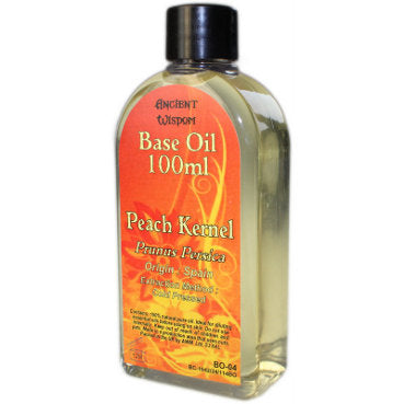 Aromatherapy Base Oils (100ml) Aromatherapy Base Oils Soul Inspired Peach Kernel 