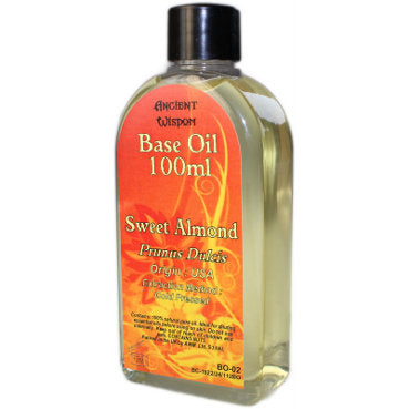 Aromatherapy Base Oils (100ml) Aromatherapy Base Oils Soul Inspired Sweet Almond 
