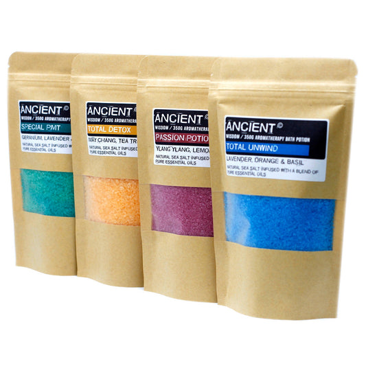 Aromatherapy Bath Potions - Bath Salts Aromatherapy Bath Potions Soul Inspired 