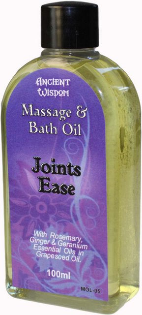 Aromatherapy Massage Oils (100ml) Massage Oils Soul Inspired Joints Ease 
