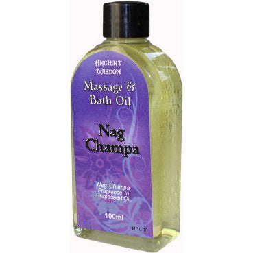 Aromatherapy Massage Oils (100ml) Massage Oils Soul Inspired Nag Champa 