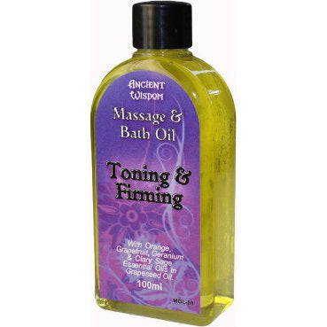 Aromatherapy Massage Oils (100ml) Massage Oils Soul Inspired Toning & Firming 