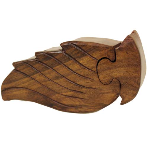 Bali Magic Puzzle Boxes - Various Designs Bali Magic Puzzle Boxes Soul Inspired Angel Wing 