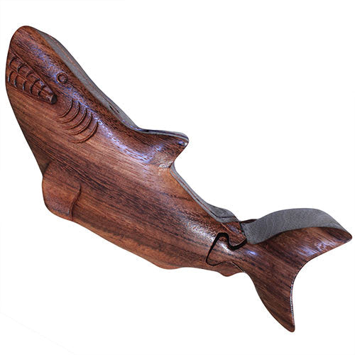 Bali Magic Puzzle Boxes - Various Designs Bali Magic Puzzle Boxes Soul Inspired Happy Shark 