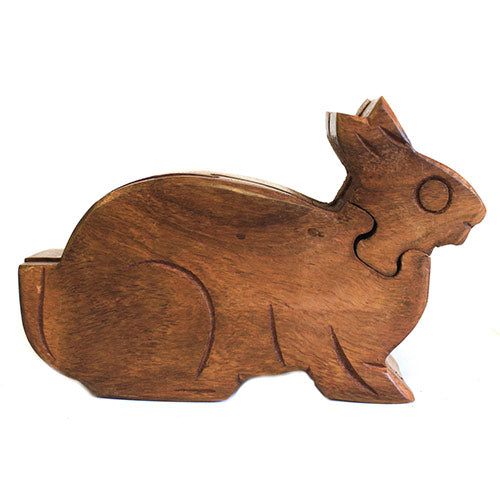 Bali Magic Puzzle Boxes - Various Designs Bali Magic Puzzle Boxes Soul Inspired Rabbit 