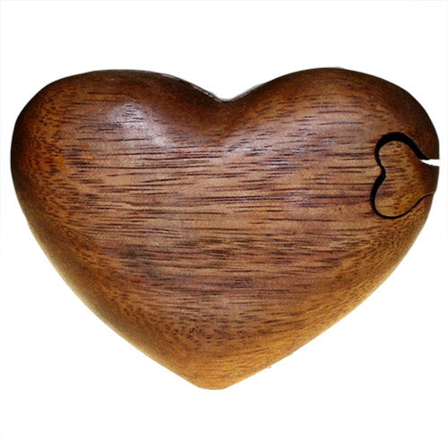 Bali Magic Puzzle Boxes - Various Designs Bali Magic Puzzle Boxes Soul Inspired Single Heart 