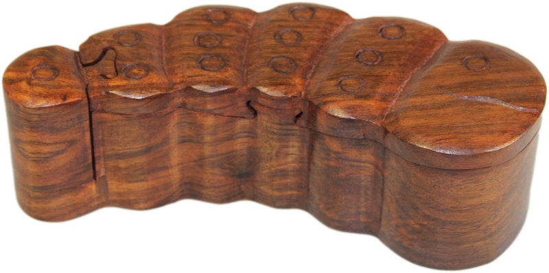 Bali Magic Puzzle Boxes - Various Designs Bali Magic Puzzle Boxes Soul Inspired Worm 