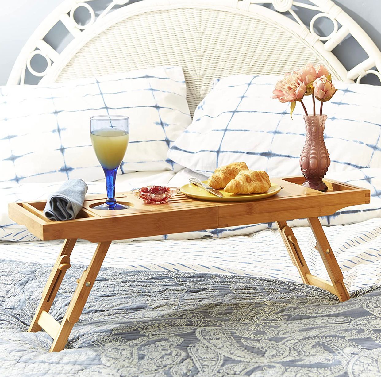 Bamboo Bath Tray Bath Tray Soul Inspired 