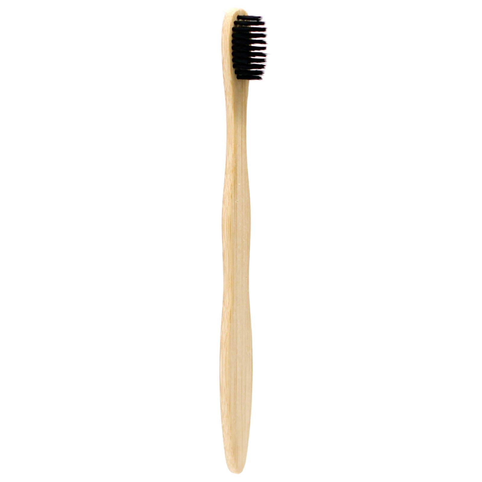 Bamboo Toothbrush - Charcoal Medium Soft Single Toothbrush AW Earth 