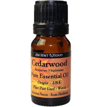 Cedarwood 100% Pure Organic Essential Oil Essential Oil Soul Inspired Absolute (10ml) 