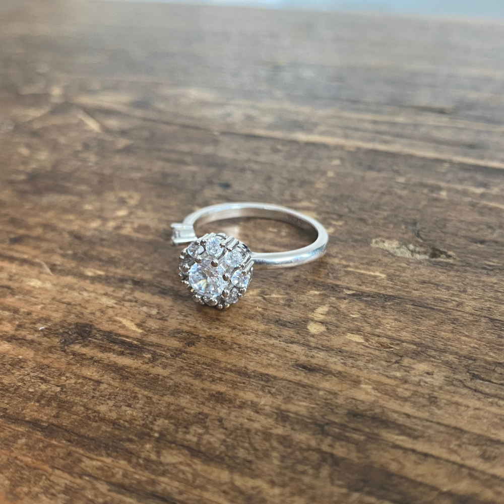 Empress Diamond Spinner Ring Soul Inspired 