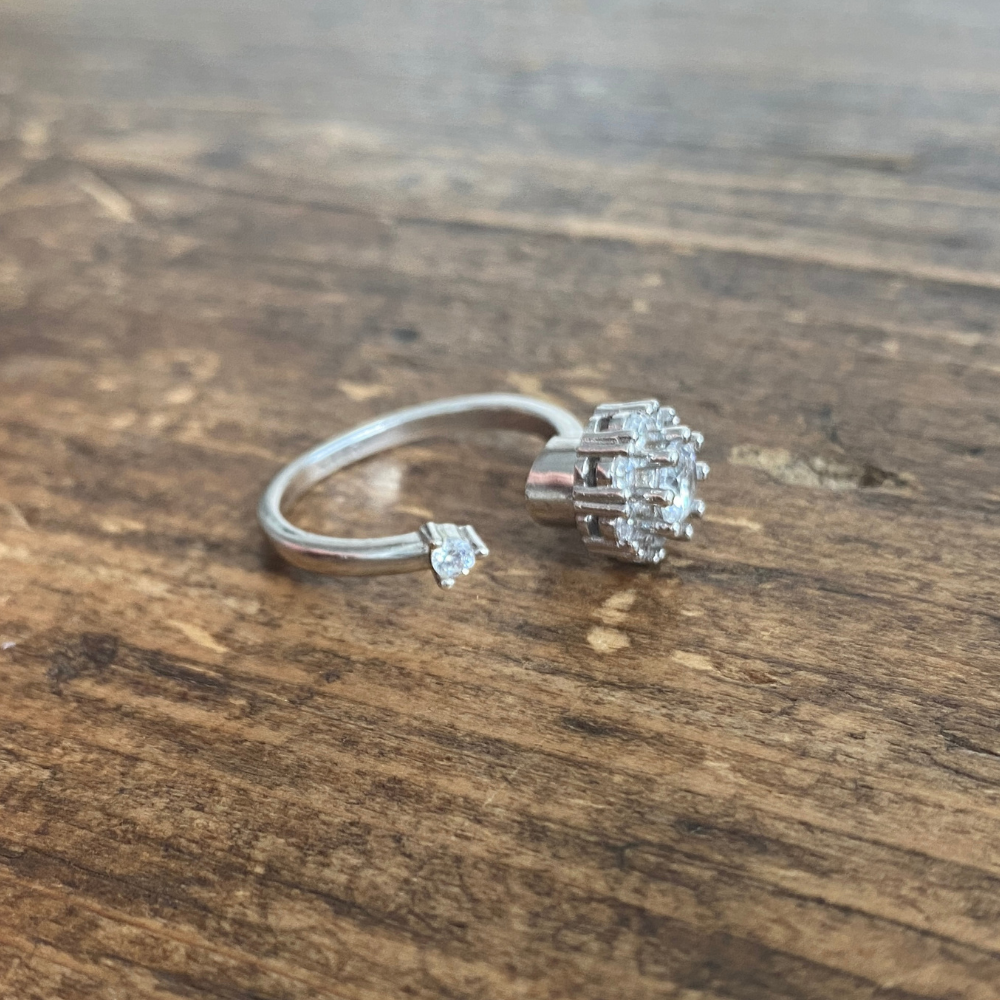 Empress Diamond Spinner Ring Soul Inspired 