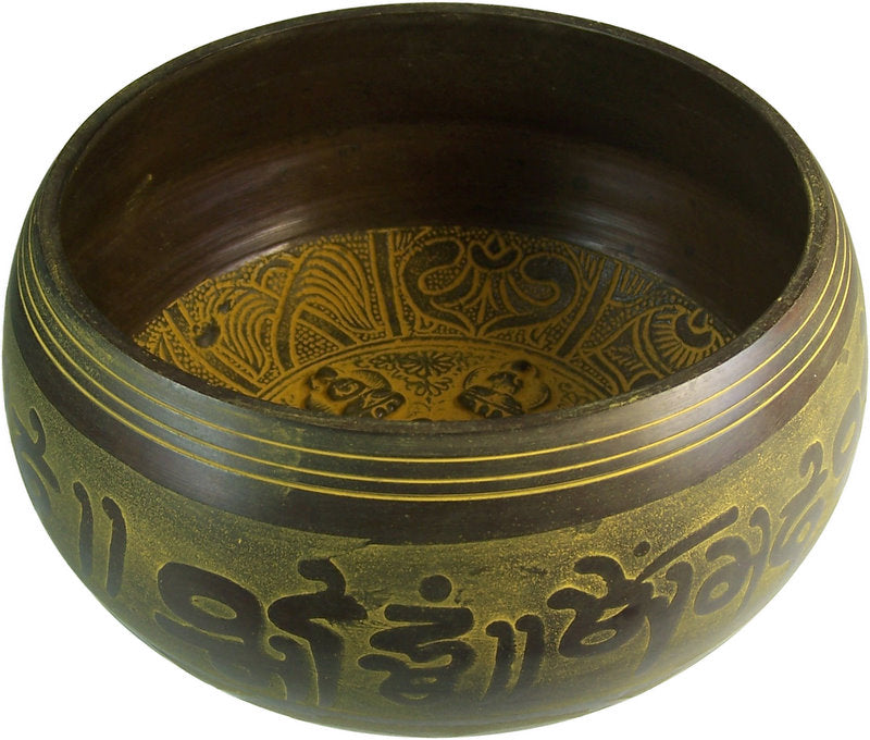 Extra Loud Tibetan Singing Bowls singing bowl Soul Inspired Five Buddha 