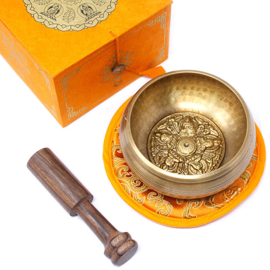 Five Buddha Singing Bowl Set - 10cm Singing Bowl Soul Inspired 