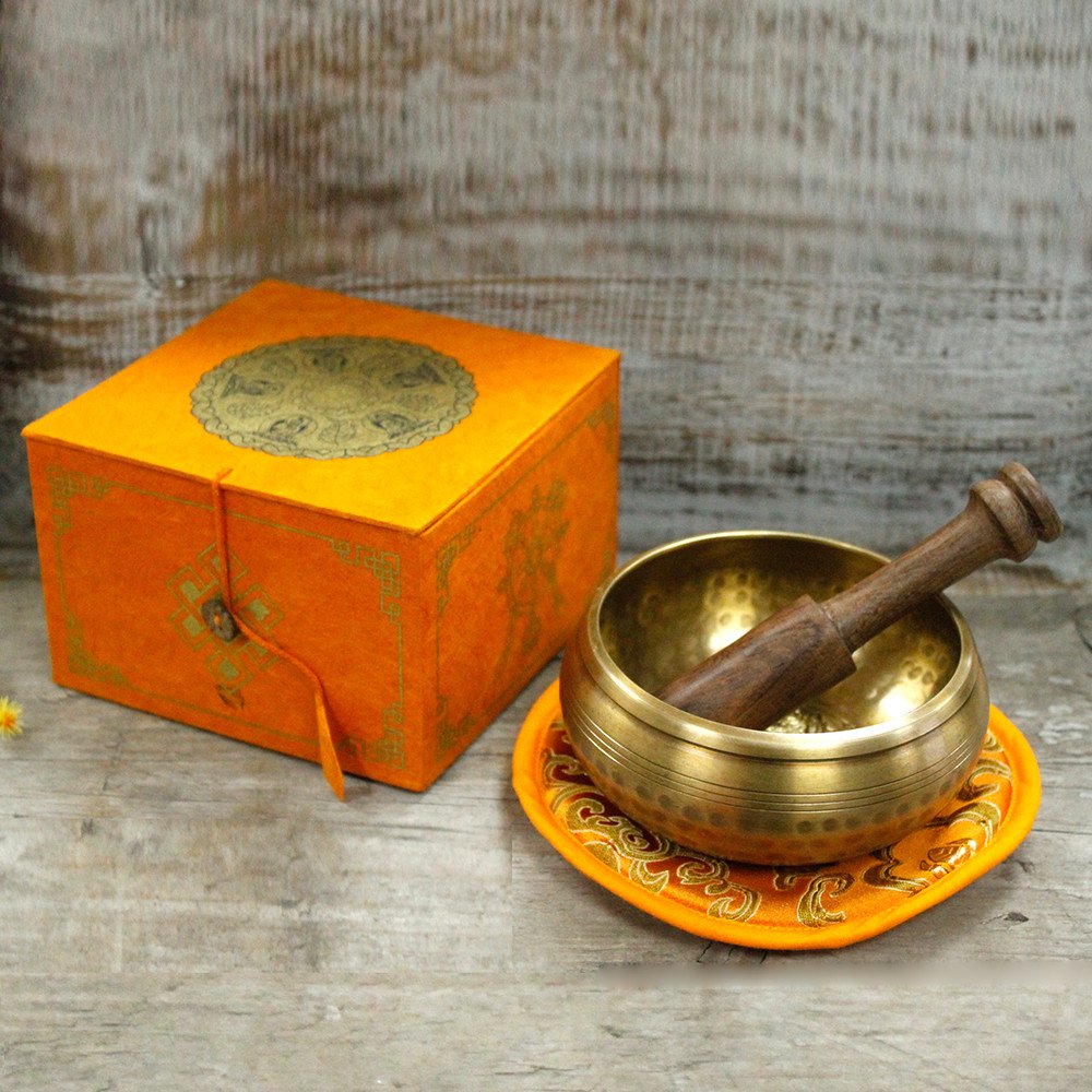 Five Buddha Singing Bowl Set - 10cm Singing Bowl Soul Inspired 