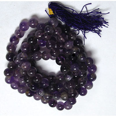 Gemstone Mala Beads Mala Beads Soul Inspired Amethyst 