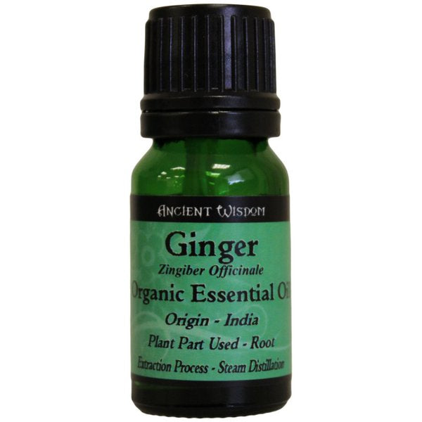 Ginger 100% Pure Essential Oil Essential Oil Soul Inspired Organic (10ml) 