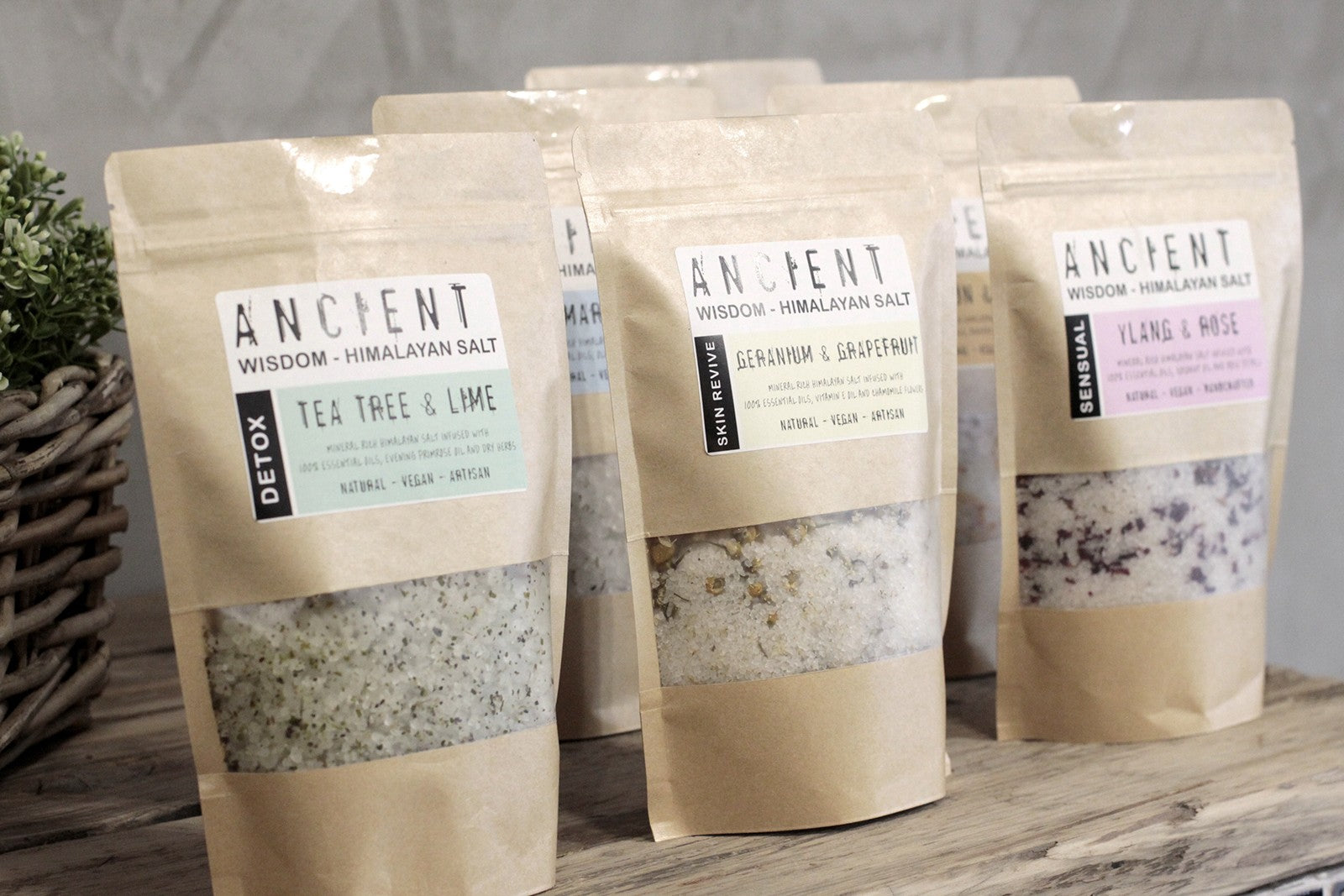 Himalayan Bath Salt Blends 500g Himalayan Bath Salt Blends Soul Inspired 
