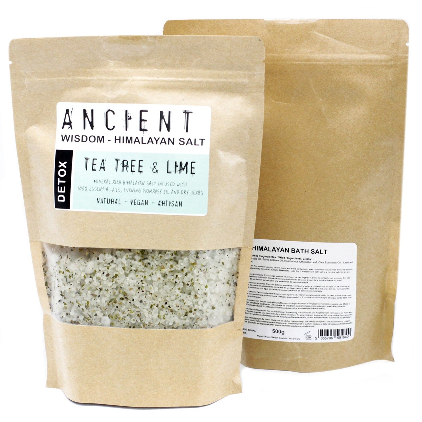 Himalayan Bath Salt Blends 500g Himalayan Bath Salt Blends Soul Inspired Detox 