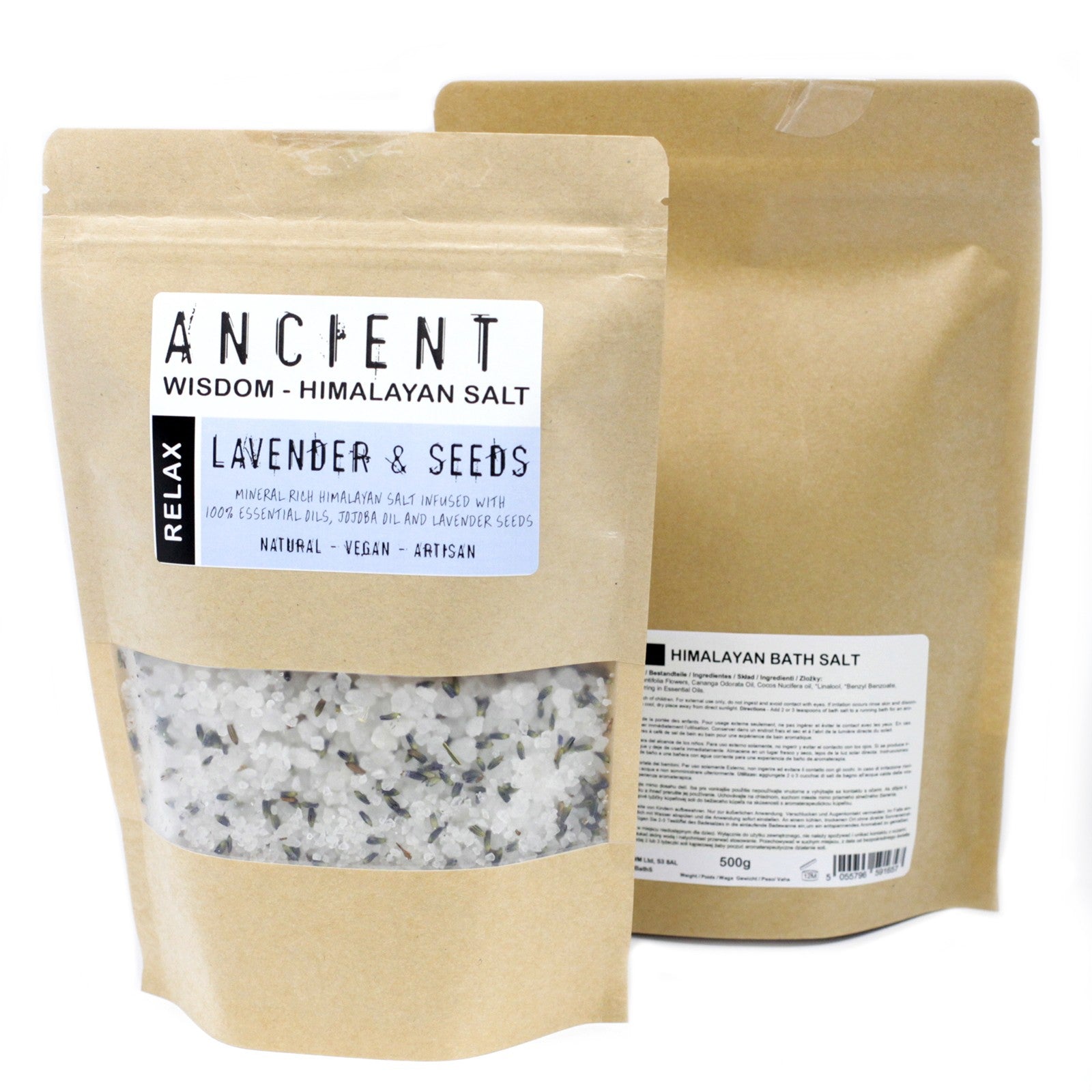Himalayan Bath Salt Blends 500g Himalayan Bath Salt Blends Soul Inspired Relax 