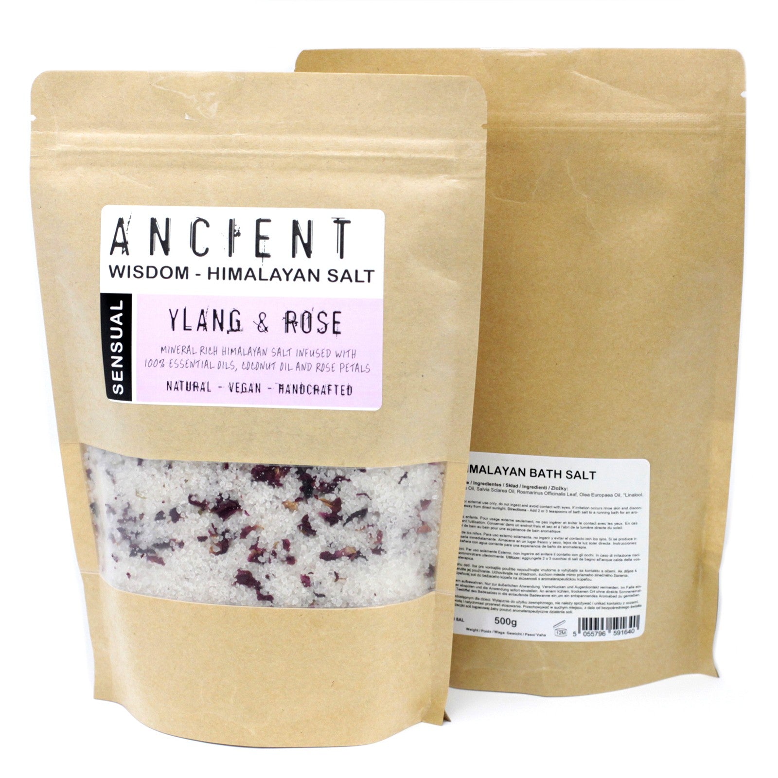 Himalayan Bath Salt Blends 500g Himalayan Bath Salt Blends Soul Inspired Sensual 