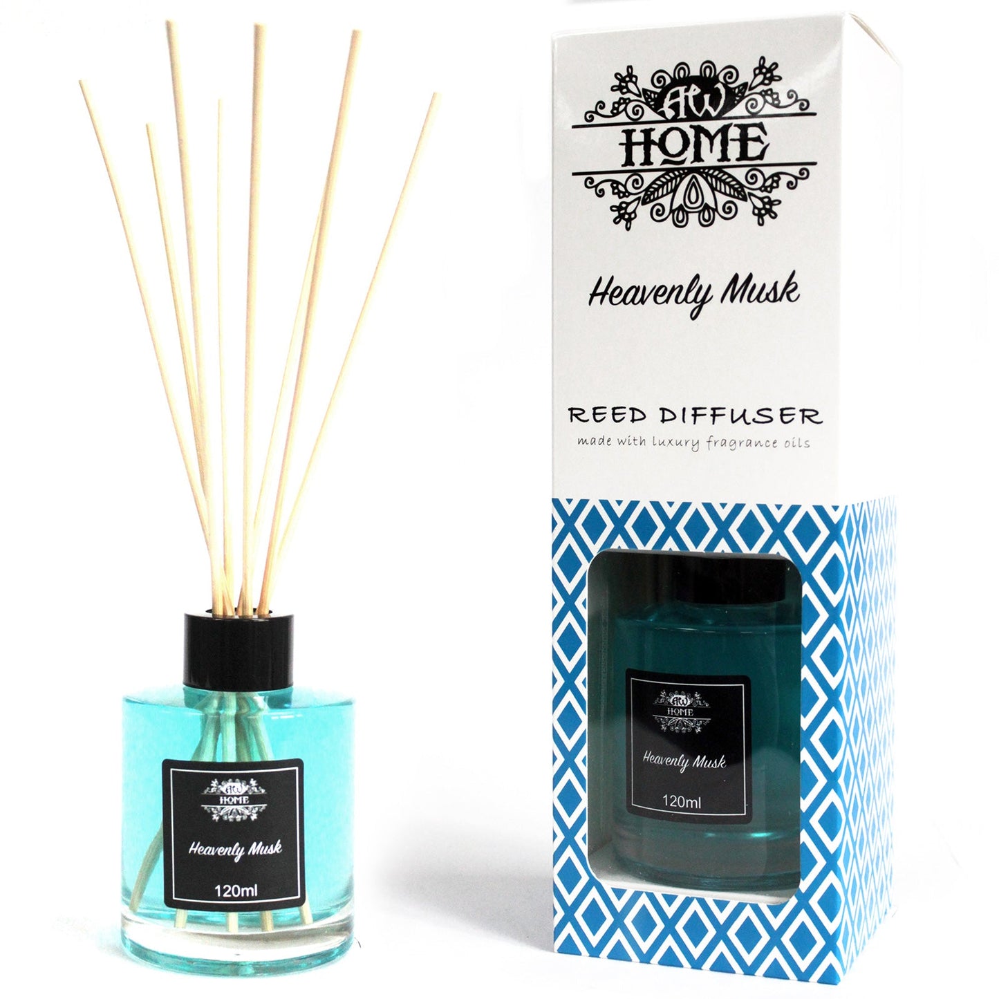 Home Fragrance Reed Diffuser - Various Fragrances - 120ml Home Fragrance Reed Diffusers - 120ml Soul Inspired Heavenly Musk 