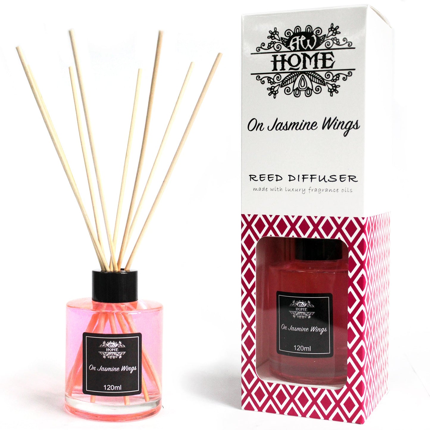 Home Fragrance Reed Diffuser - Various Fragrances - 120ml Home Fragrance Reed Diffusers - 120ml Soul Inspired On Jasmine Wings 