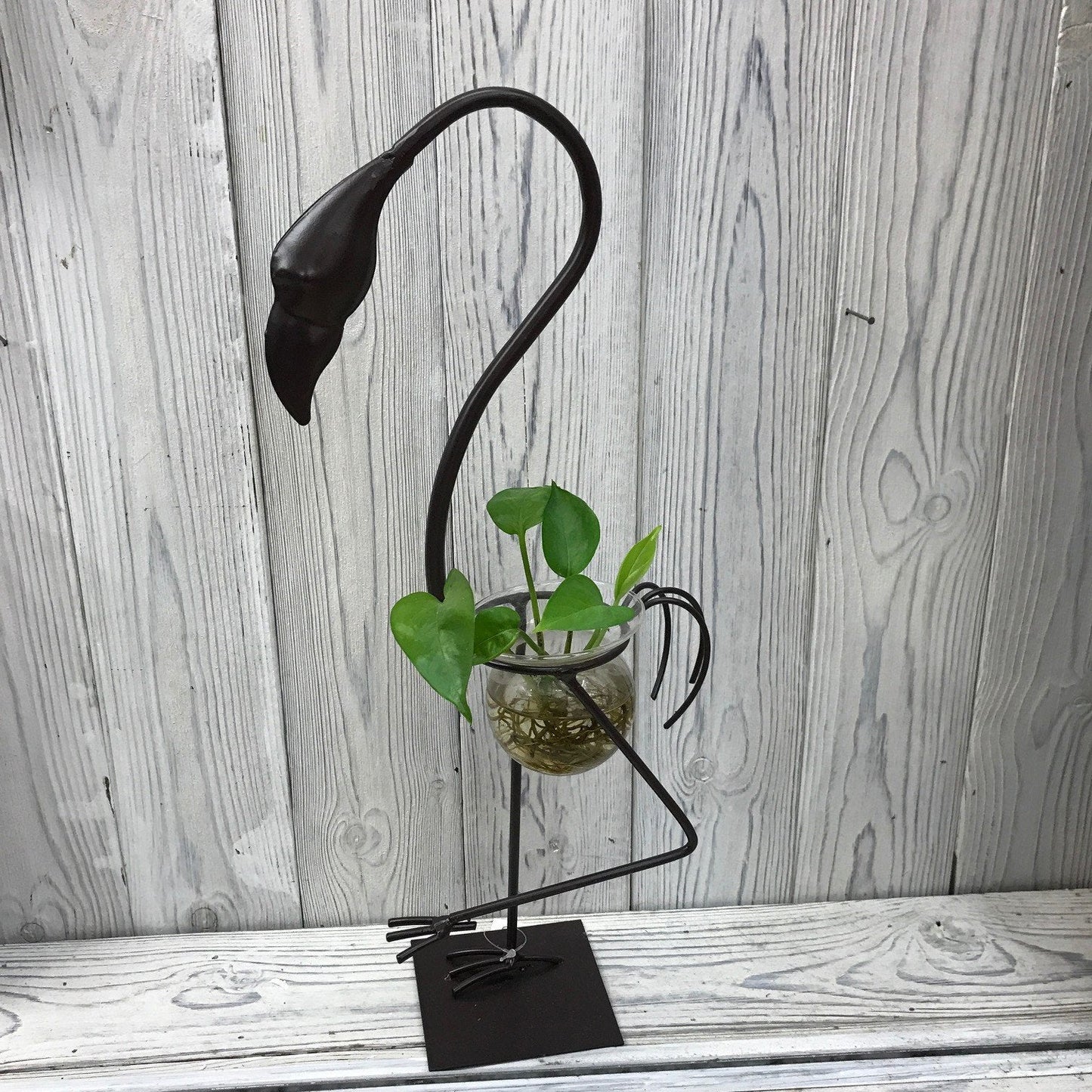 Hydroponic Plant Pots Hydroponic Home Decor Pots Soul Inspired Tall Flamingo One Pot Stand 