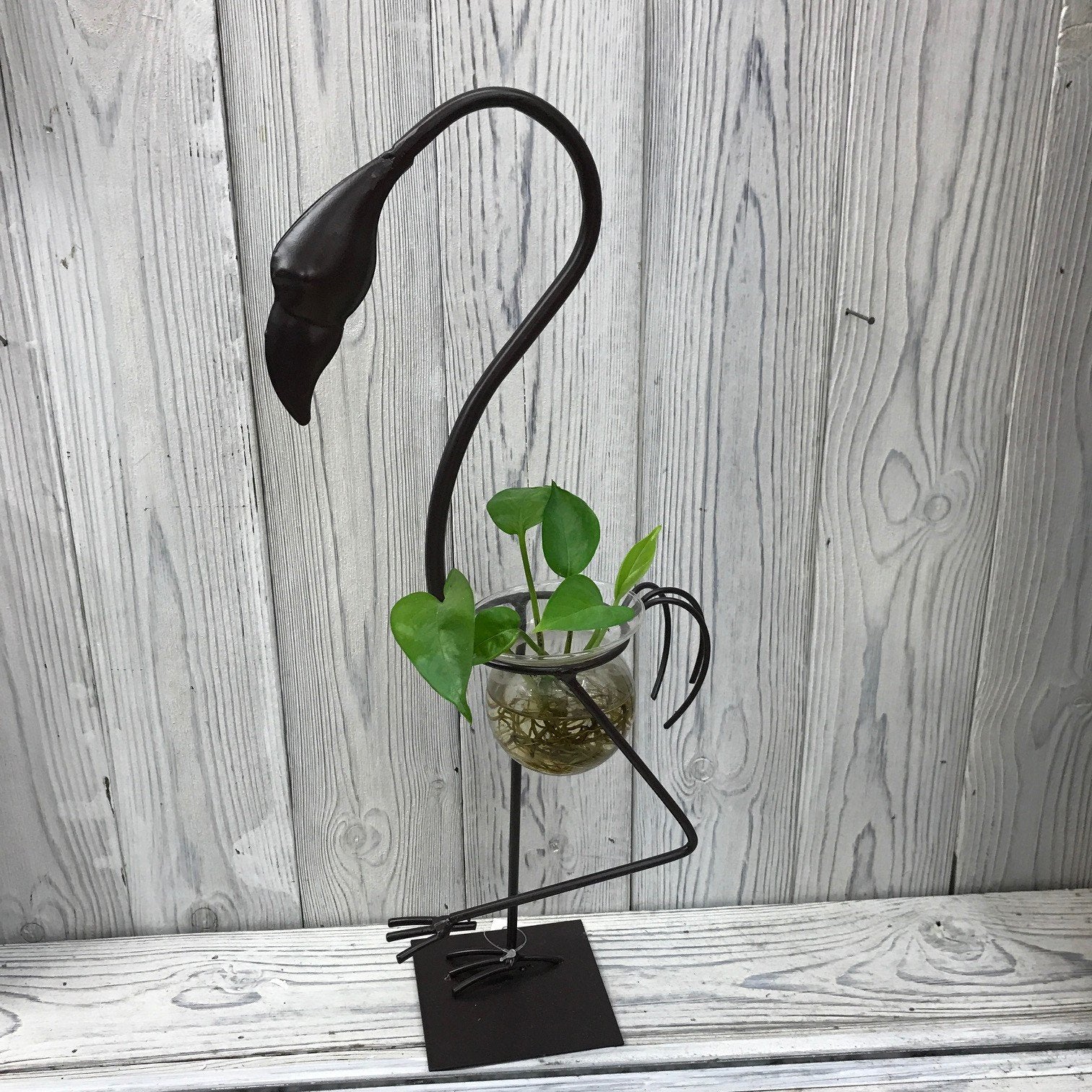 Hydroponic Plant Pots Hydroponic Home Decor Pots Soul Inspired Tall Flamingo One Pot Stand 