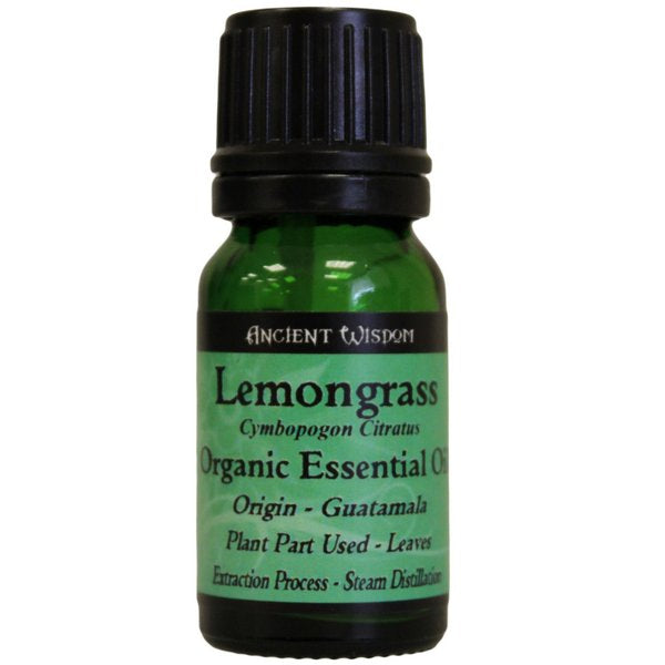 Lemongrass 100% Pure Essential Oil Essential Oil Soul Inspired Organic (10ml) 