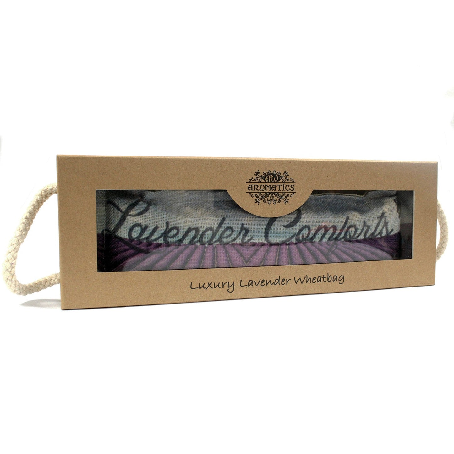 Luxury Lavender Wheat Bag in Gift Box Luxury Lavender Wheat Bag in Gift Box Soul Inspired Lavender Comforts 