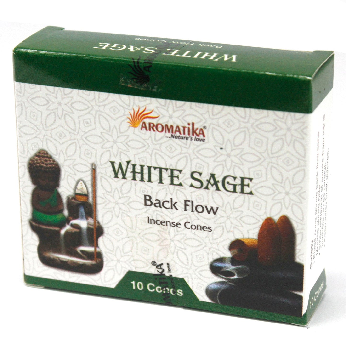 Premium Back Flow Incense Cones Back Flow Incense Cones Soul Inspired White Sage 