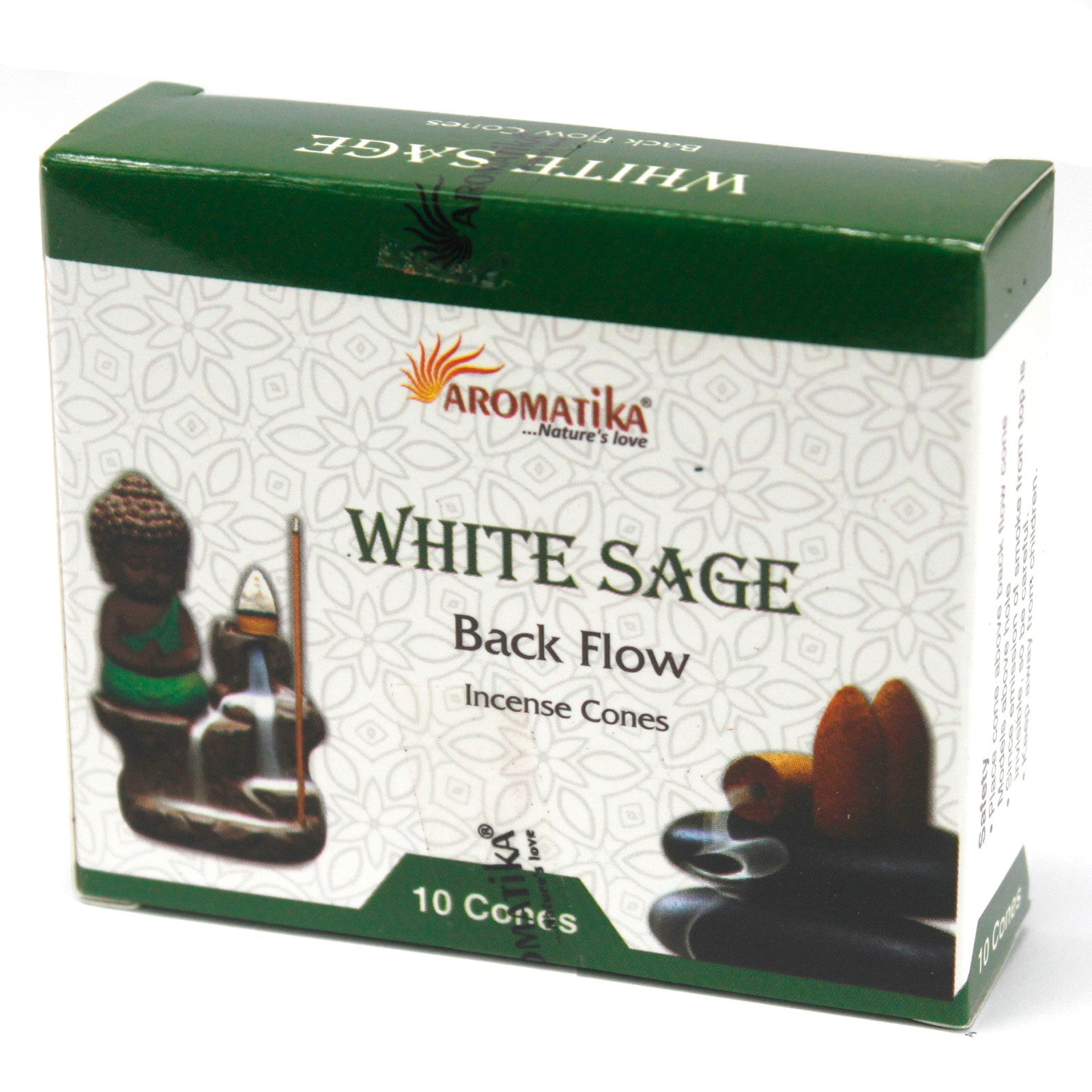 Premium Back Flow Incense Cones Back Flow Incense Cones Soul Inspired White Sage 