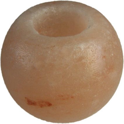 Premium Himalayan Salt Candle Holder - Round Candle Holder Soul Inspired 