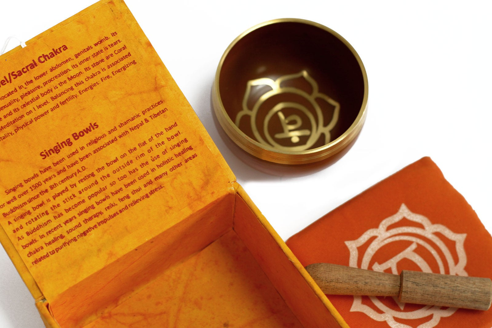 Sacral Chakra Singing Bowl Set singing bowl Soul Inspired 