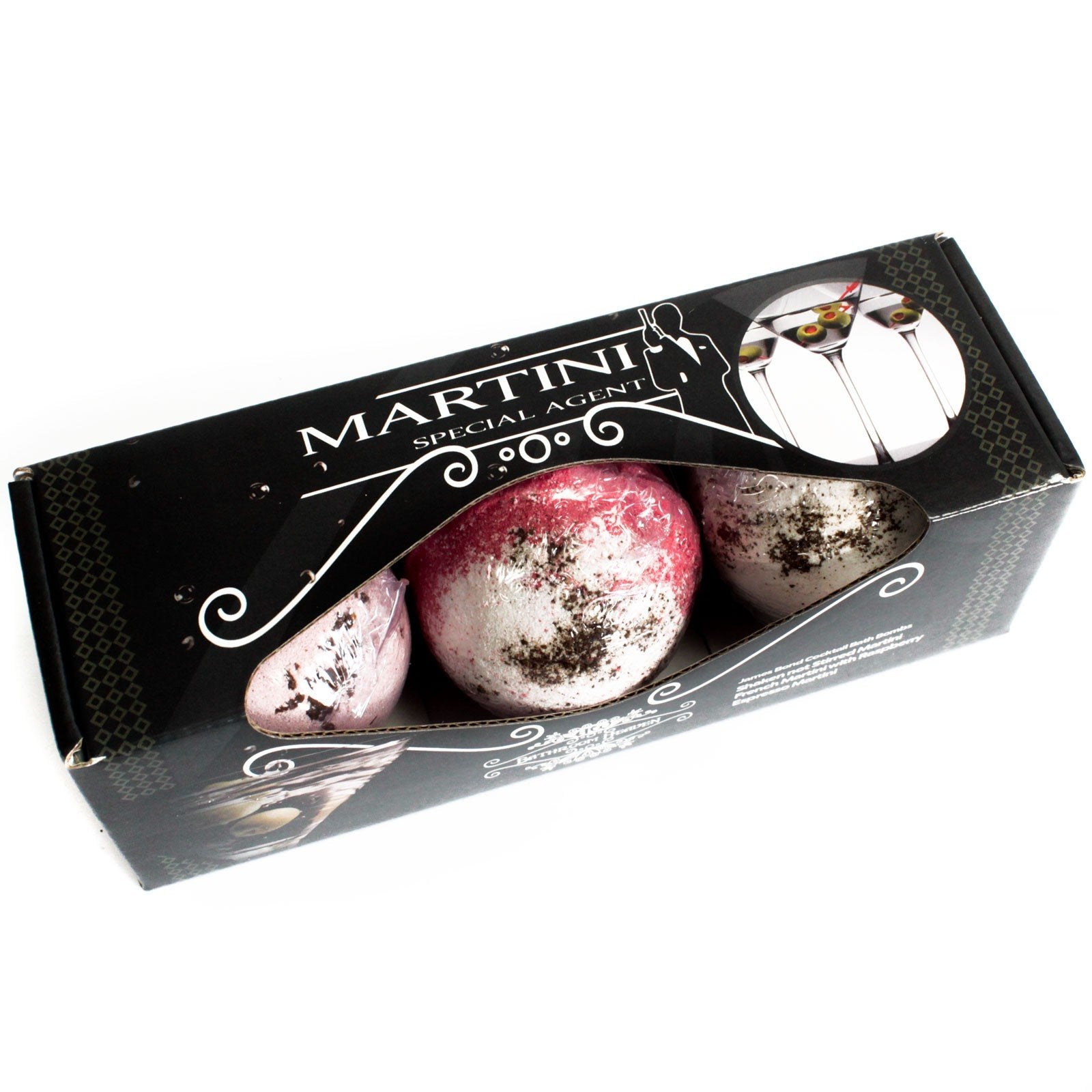 Set of 3 Cocktail Bath Bombs Bath Bomb Soul Inspired Martini 