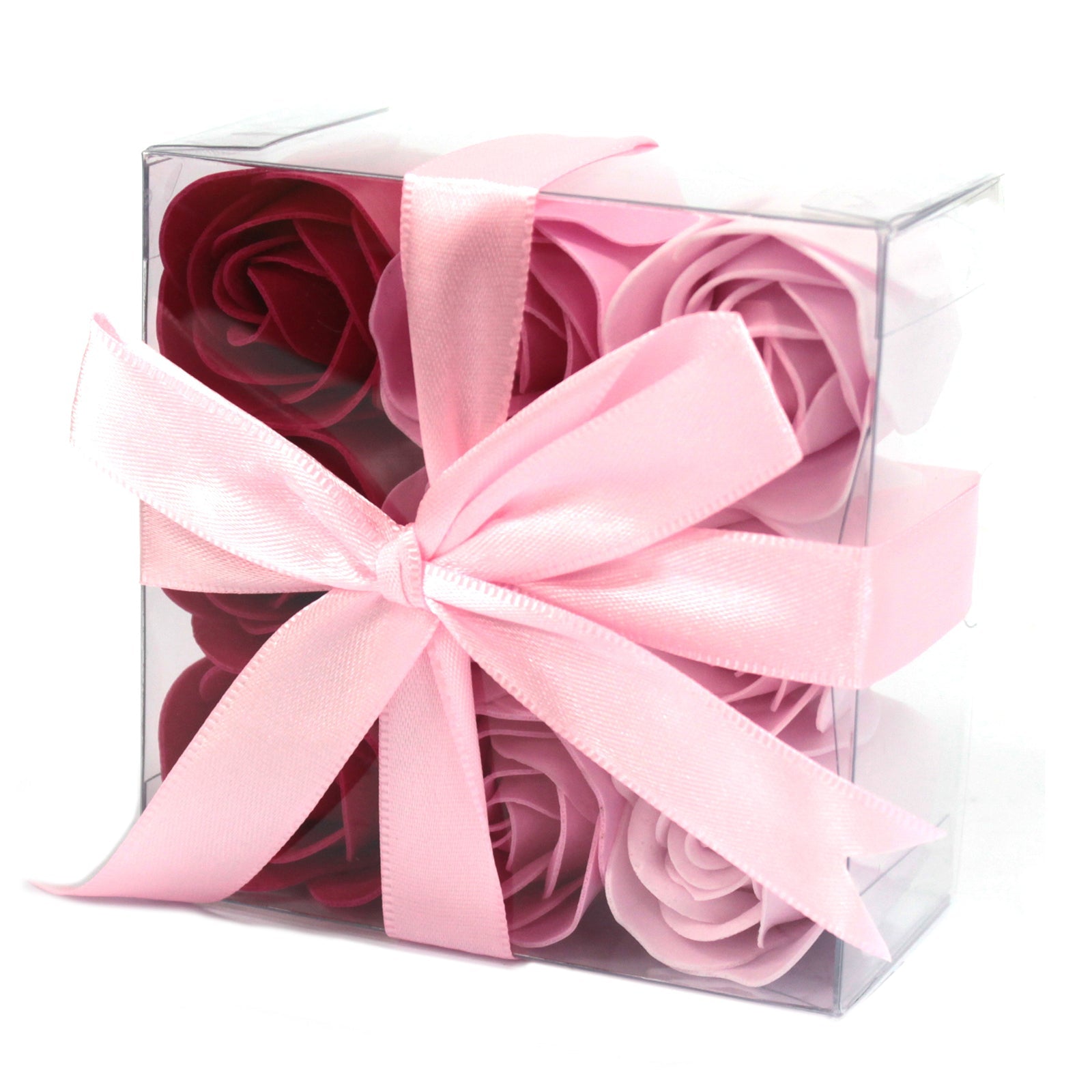 Set of 9 Soap Roses Soap Flowers Soul Inspired Pink Roses 